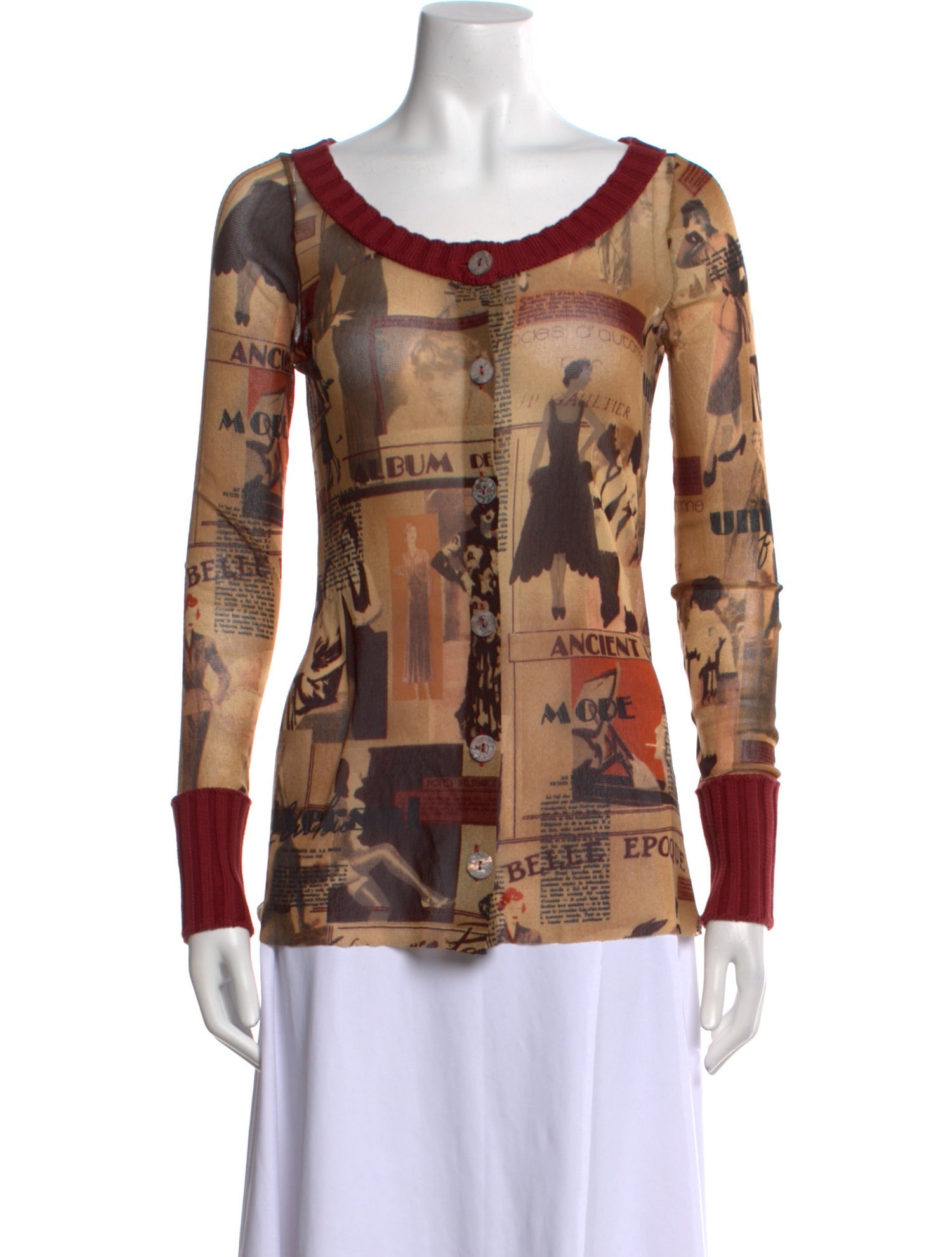 Jean Paul Gaultier Vintage 1996 Sweater