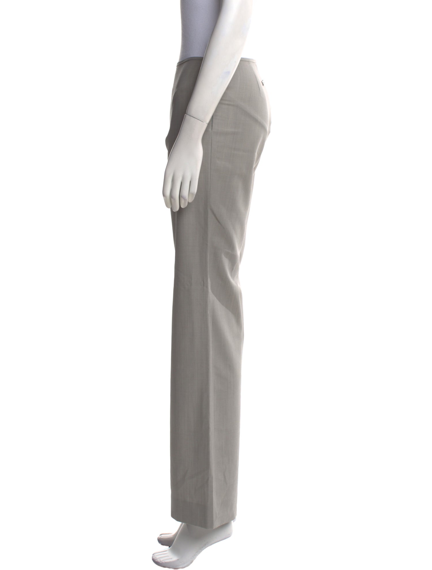 Jean Paul Gaultier Virgin Wool Wide Leg Pants