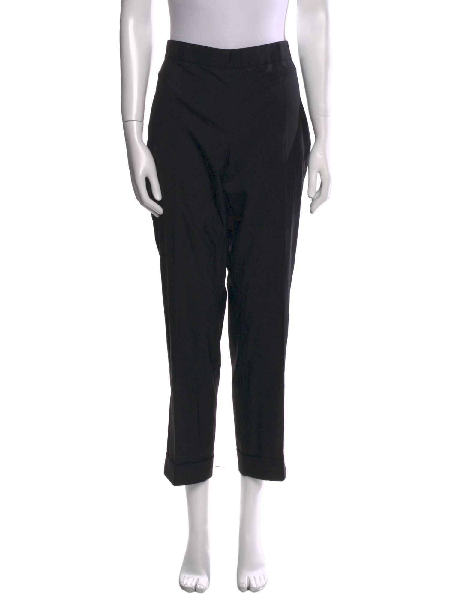 Jean Paul Gaultier Virgin Wool Straight Leg Pants