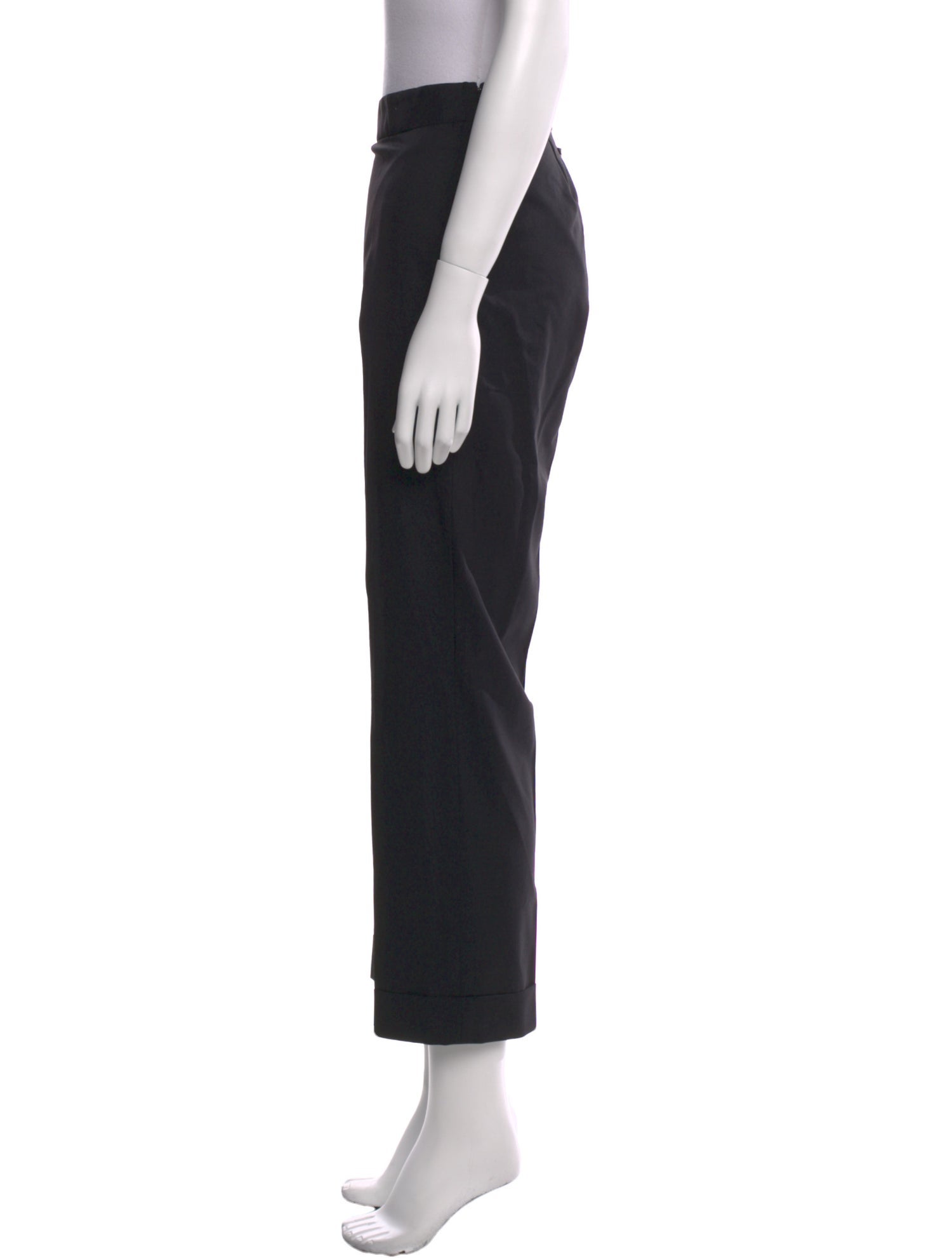Jean Paul Gaultier Virgin Wool Straight Leg Pants