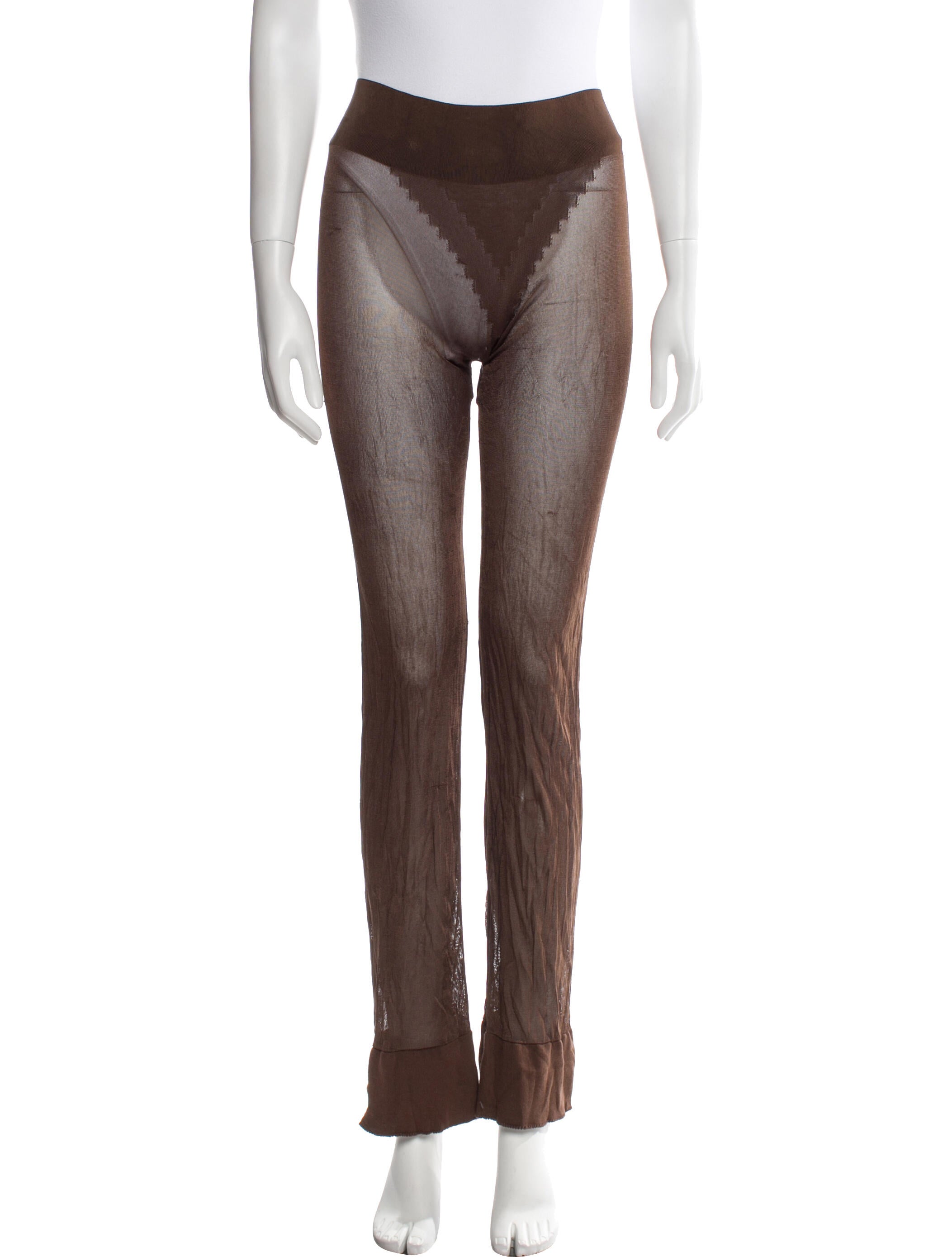 Jean Paul Gaultier x Lotta Volkova Printed Wide Leg Pants