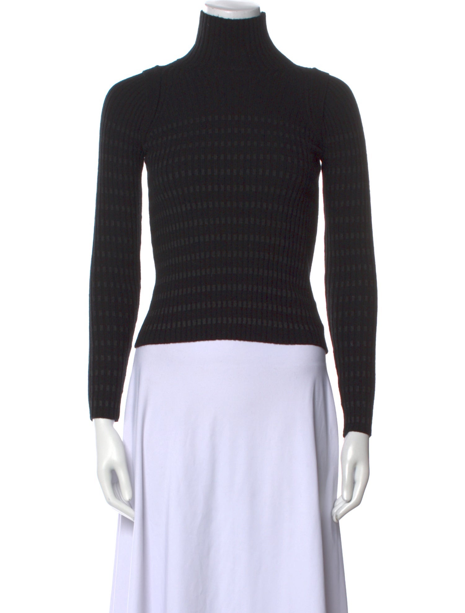 Jean Paul Gaultier Merino Wool Turtleneck Sweater
