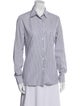 Jean Paul Gaultier 2010's Striped Button-Up Top