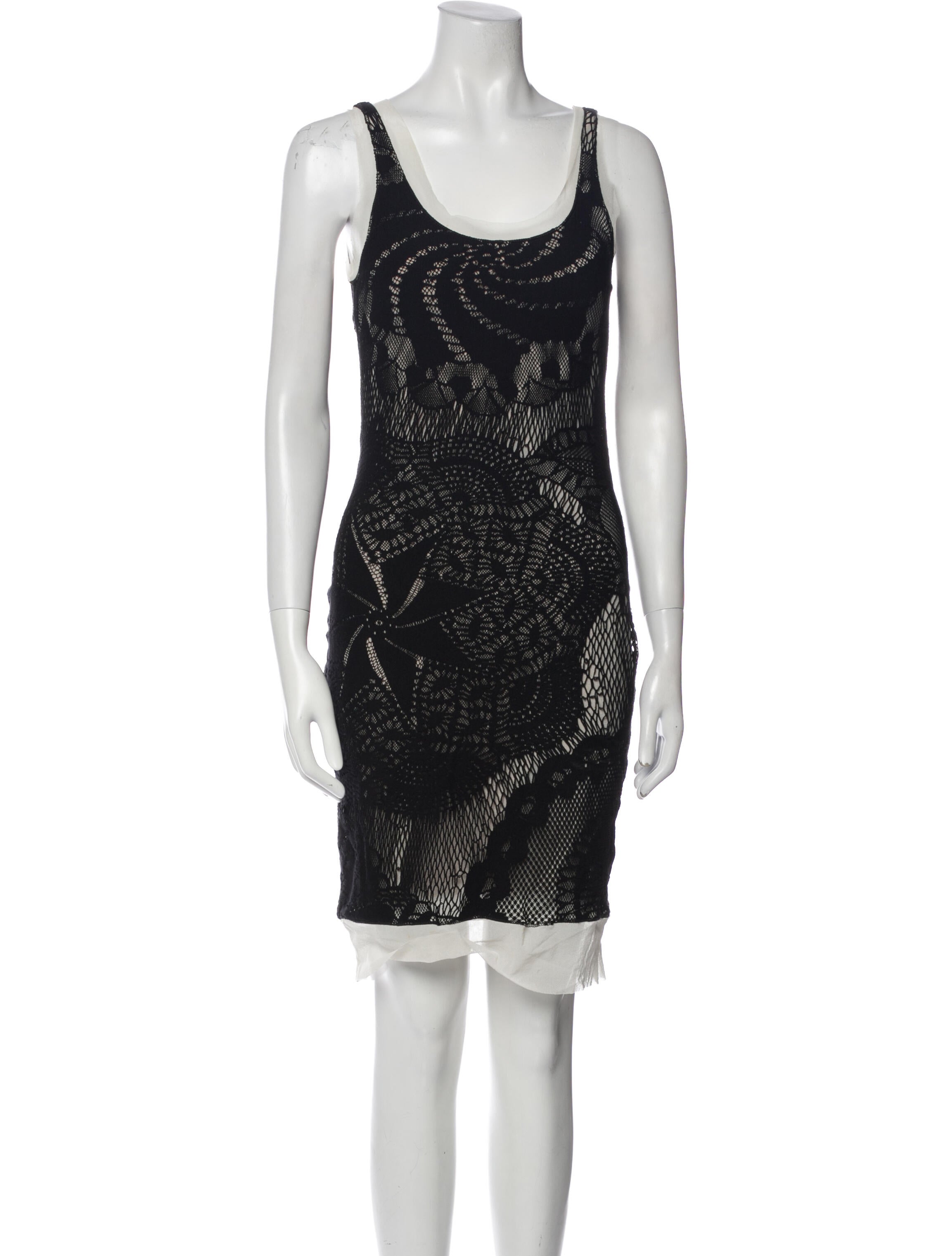 Jean Paul Gaultier Soleil Vintage Knee-Length Dress