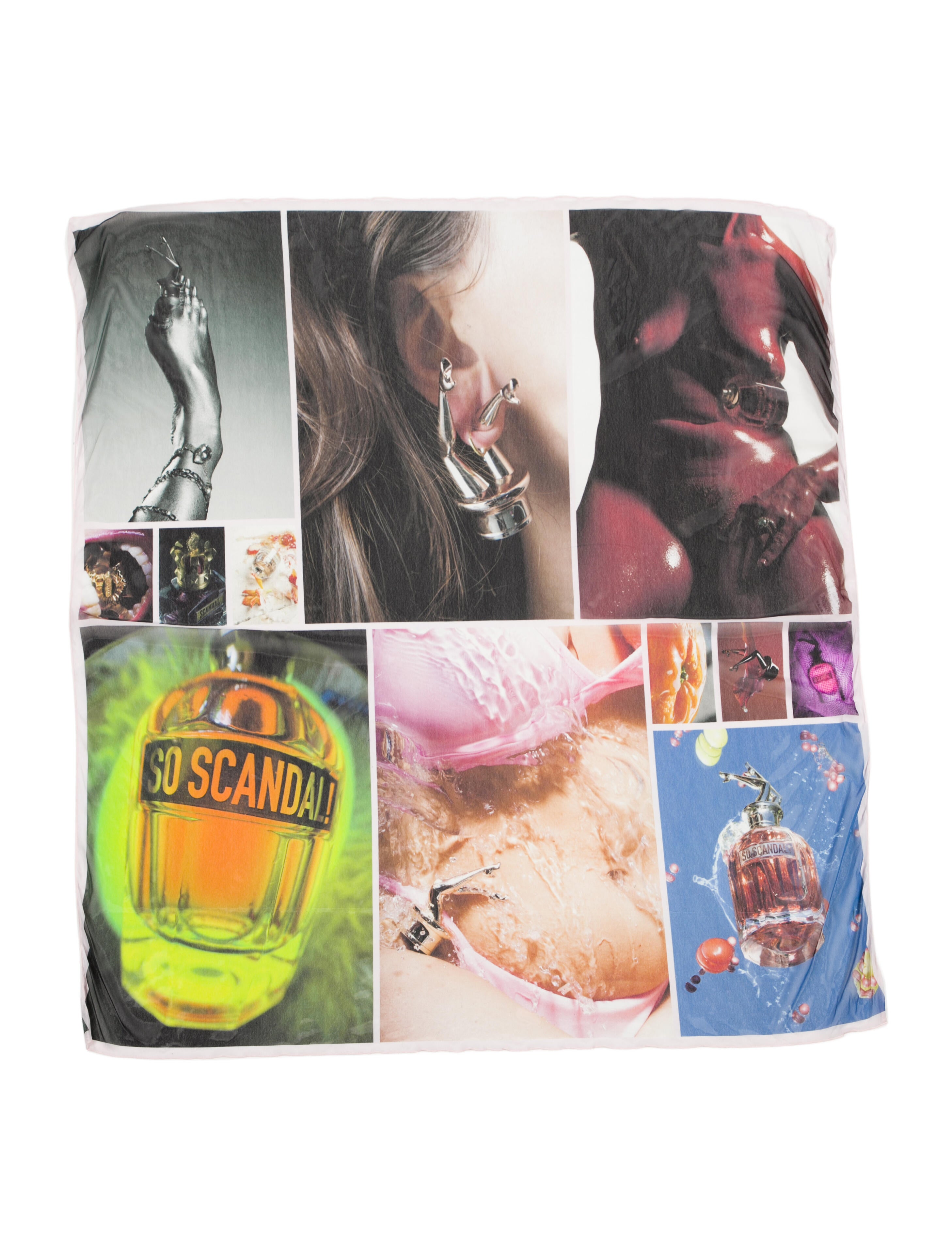 Jean Paul Gaultier Printed Shawl