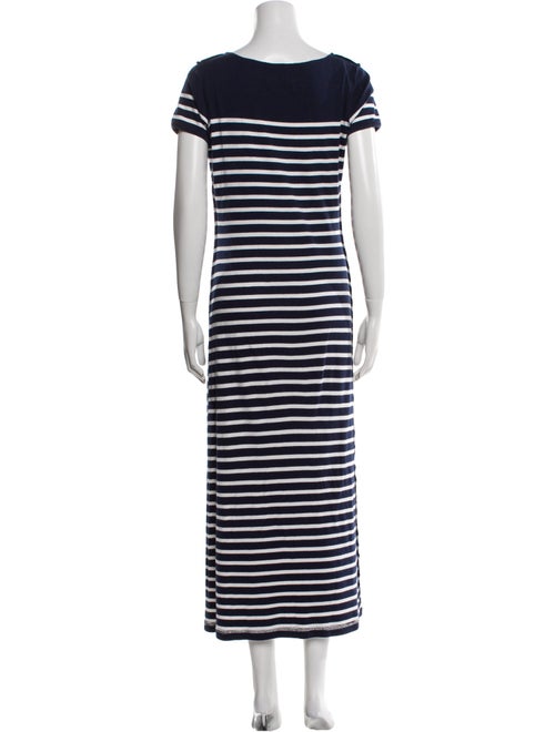 Jean Paul Gaultier Striped Long Dress