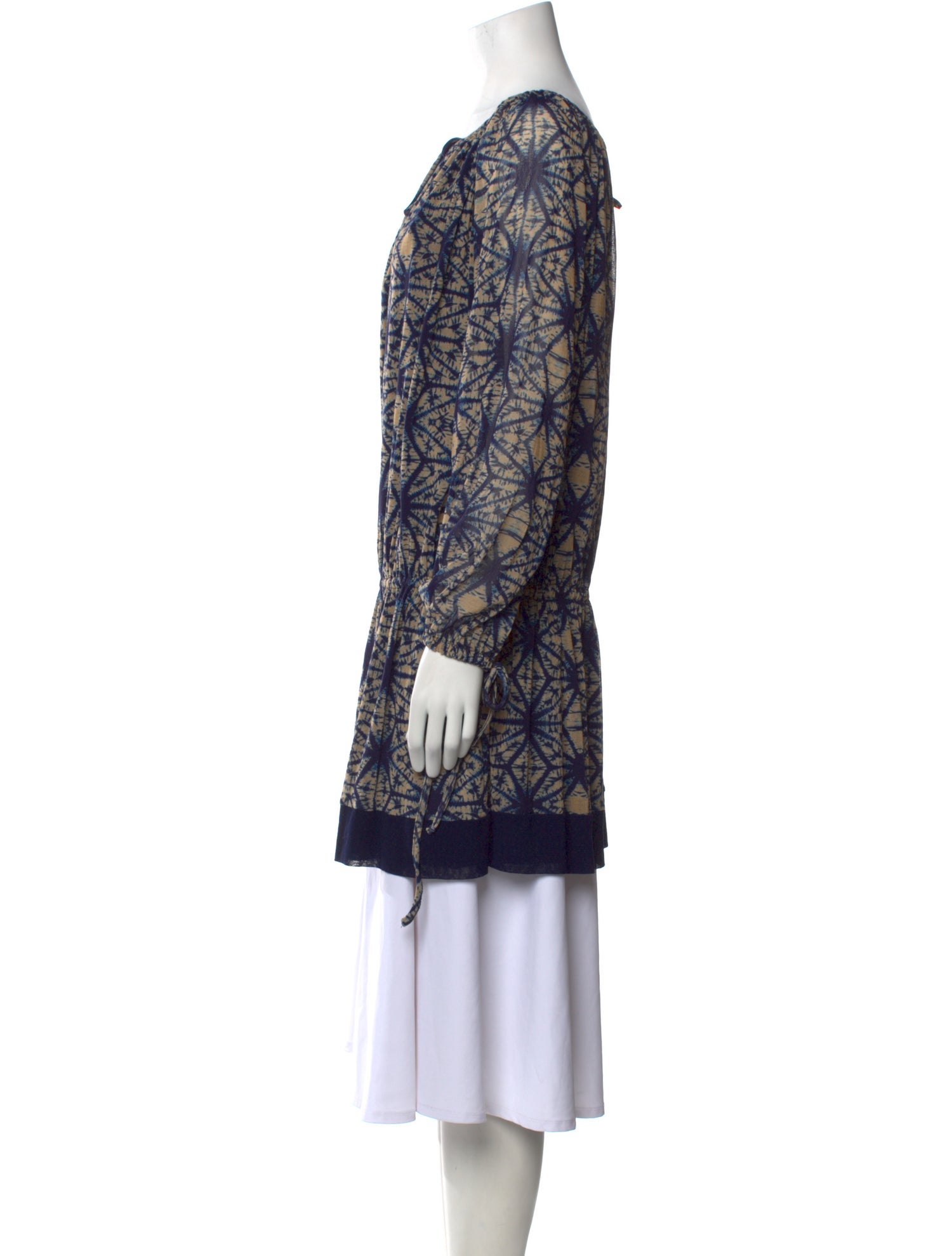 Jean Paul Gaultier Soleil Vintage Printed Tunic