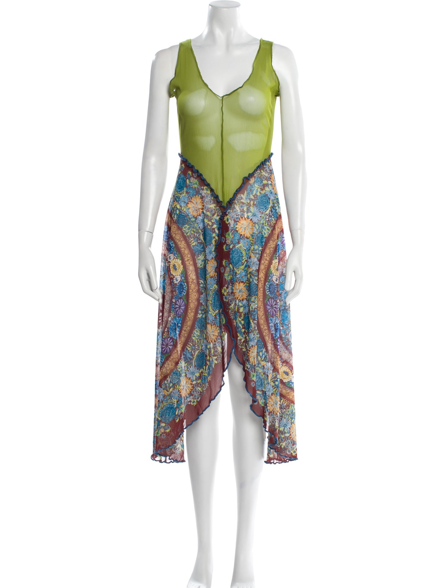 Jean Paul Gaultier Vintage Midi Length Dress