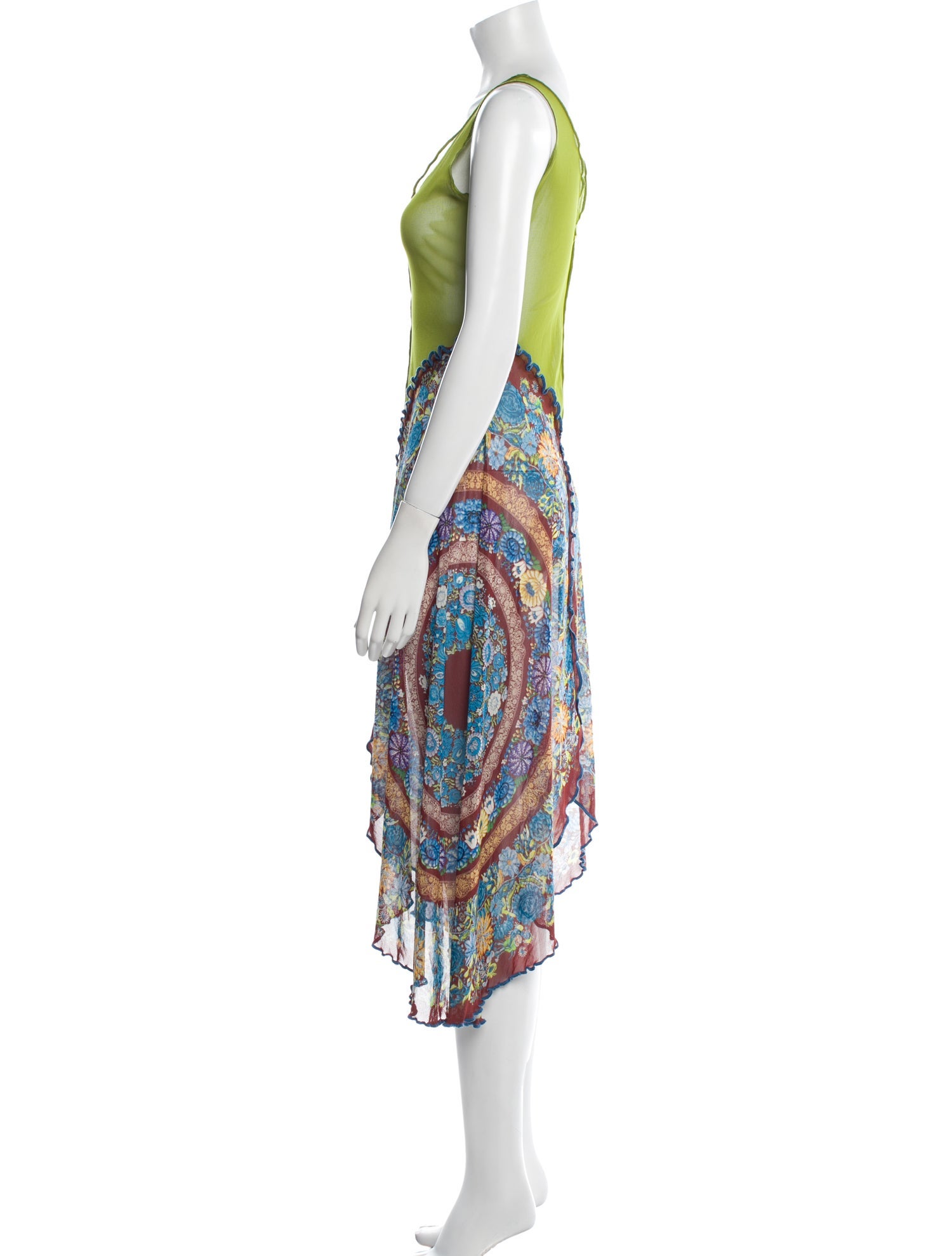 Jean Paul Gaultier Vintage Midi Length Dress