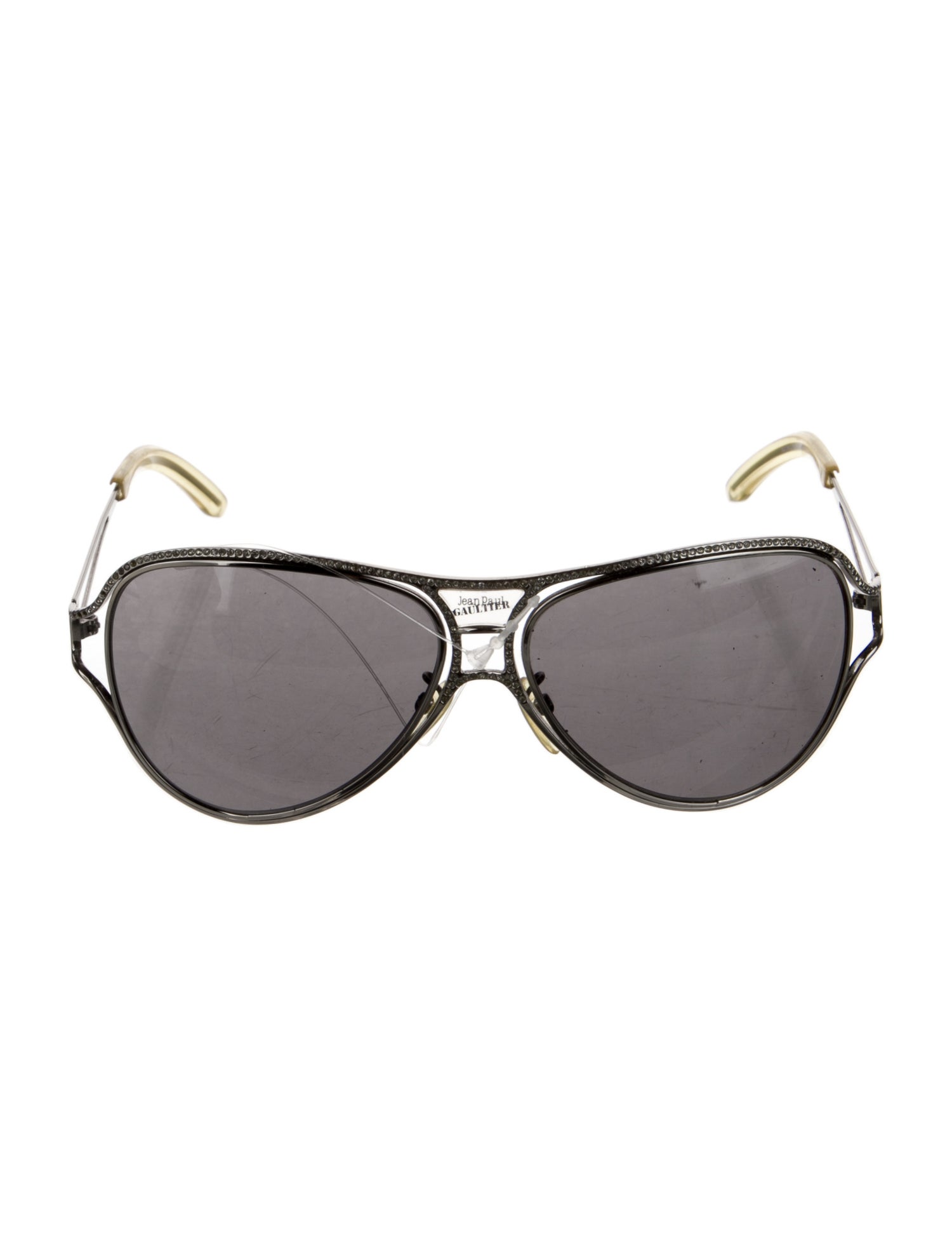 Jean Paul Gaultier Aviator Tinted Sunglasses