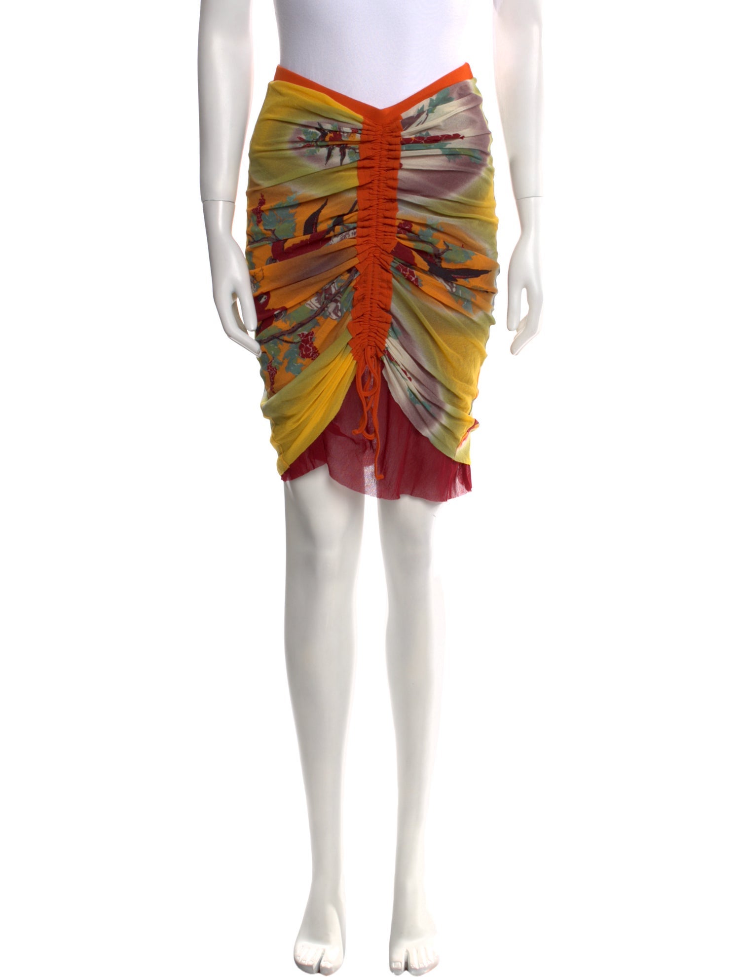 Jean Paul Gaultier Soleil Vintage Knee-Length Skirt