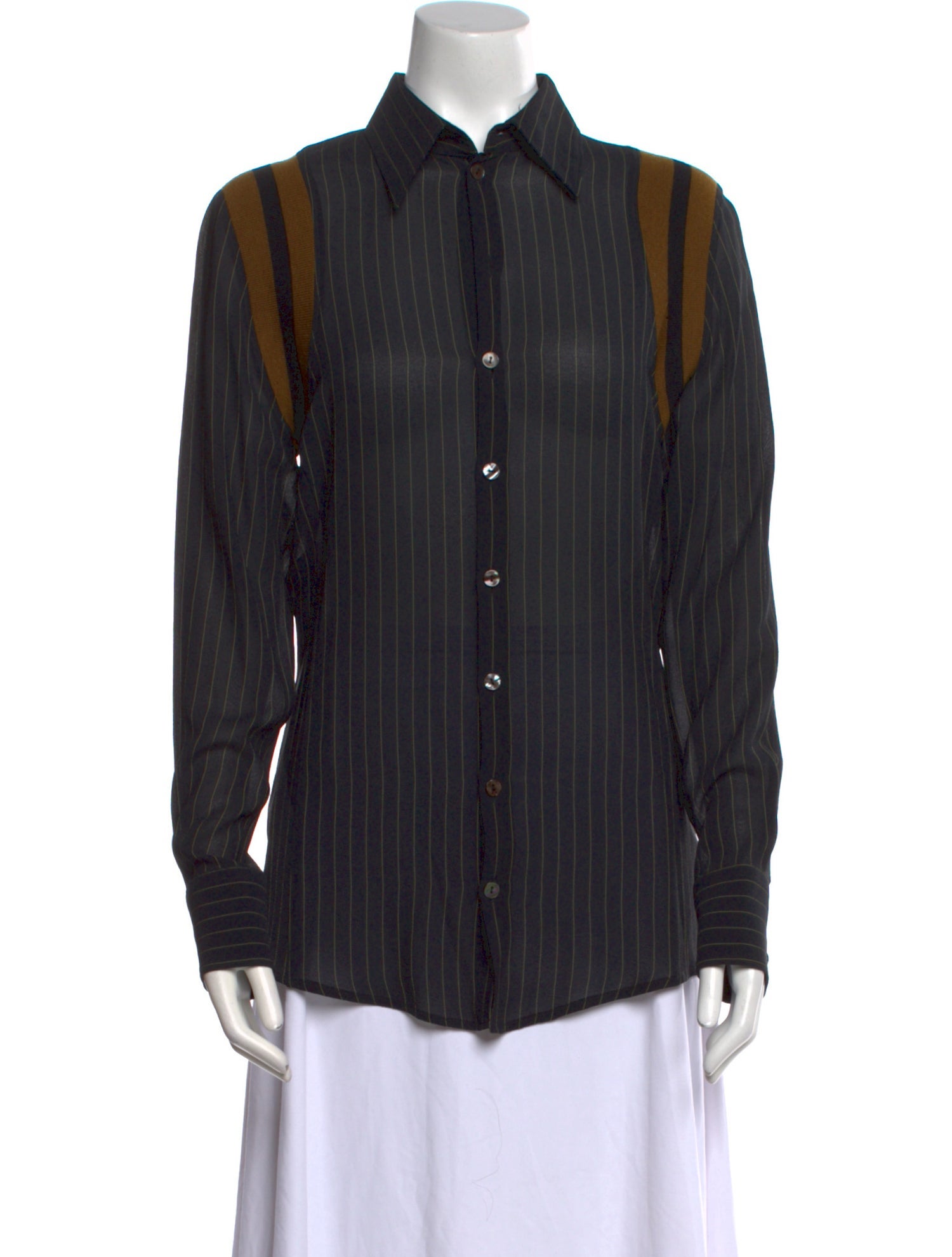 Jean Paul Gaultier Vintage 2007 Button-Up Top