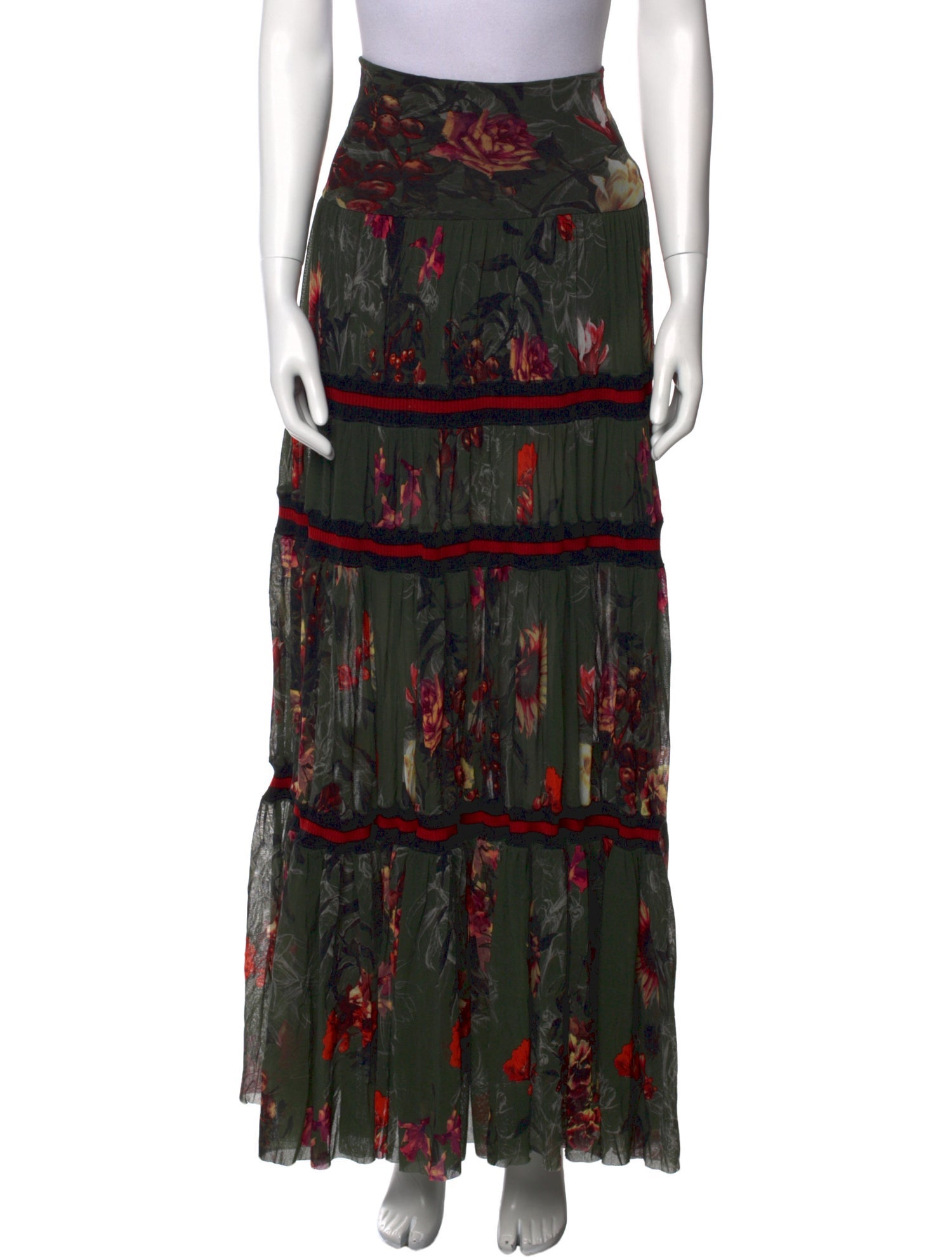 Jean Paul Gaultier Soleil Vintage Midi Length Skirt