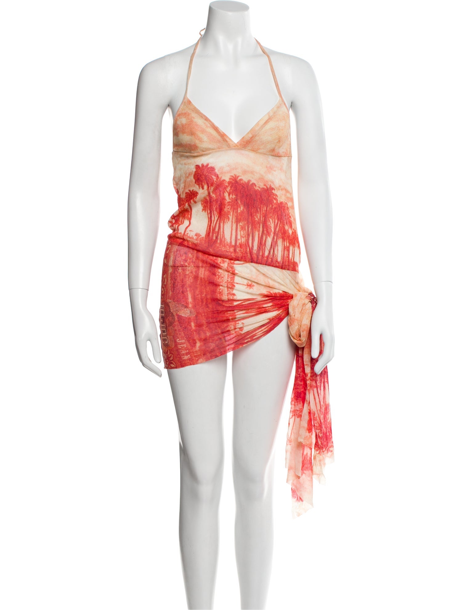 Jean Paul Gaultier Printed Cover-Up