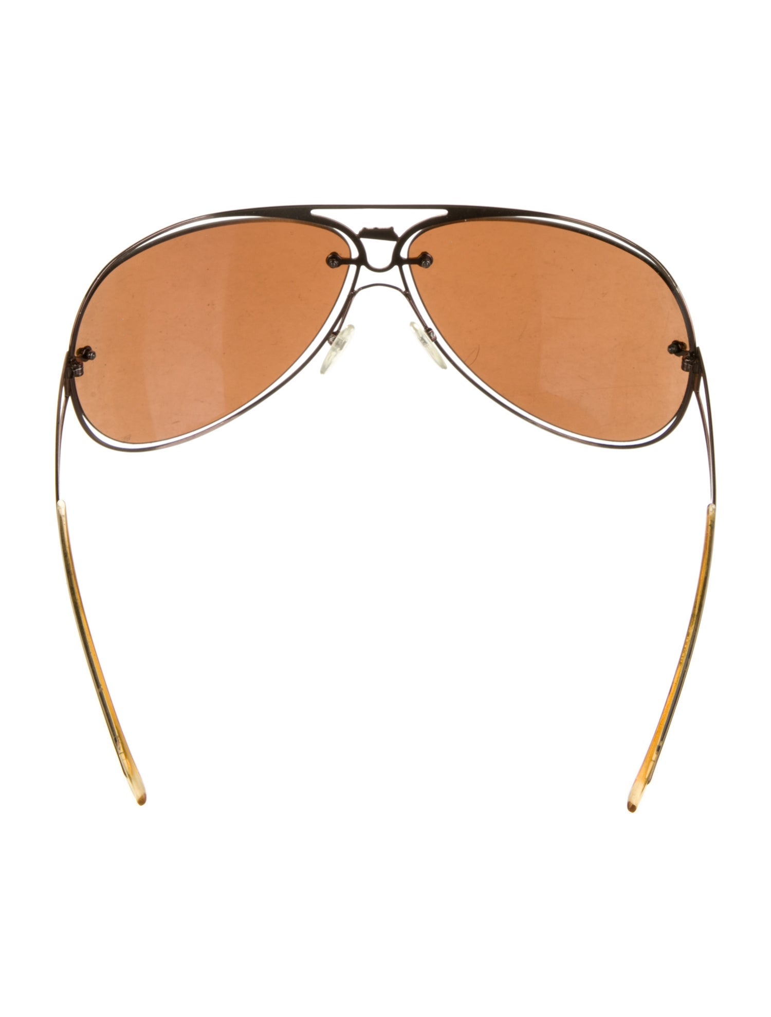 Jean Paul Gaultier Aviator Tinted Sunglasses