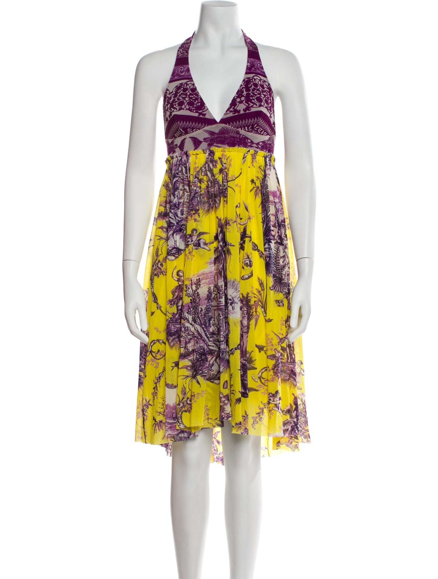 Jean Paul Gaultier Soleil Vintage Knee-Length Dress