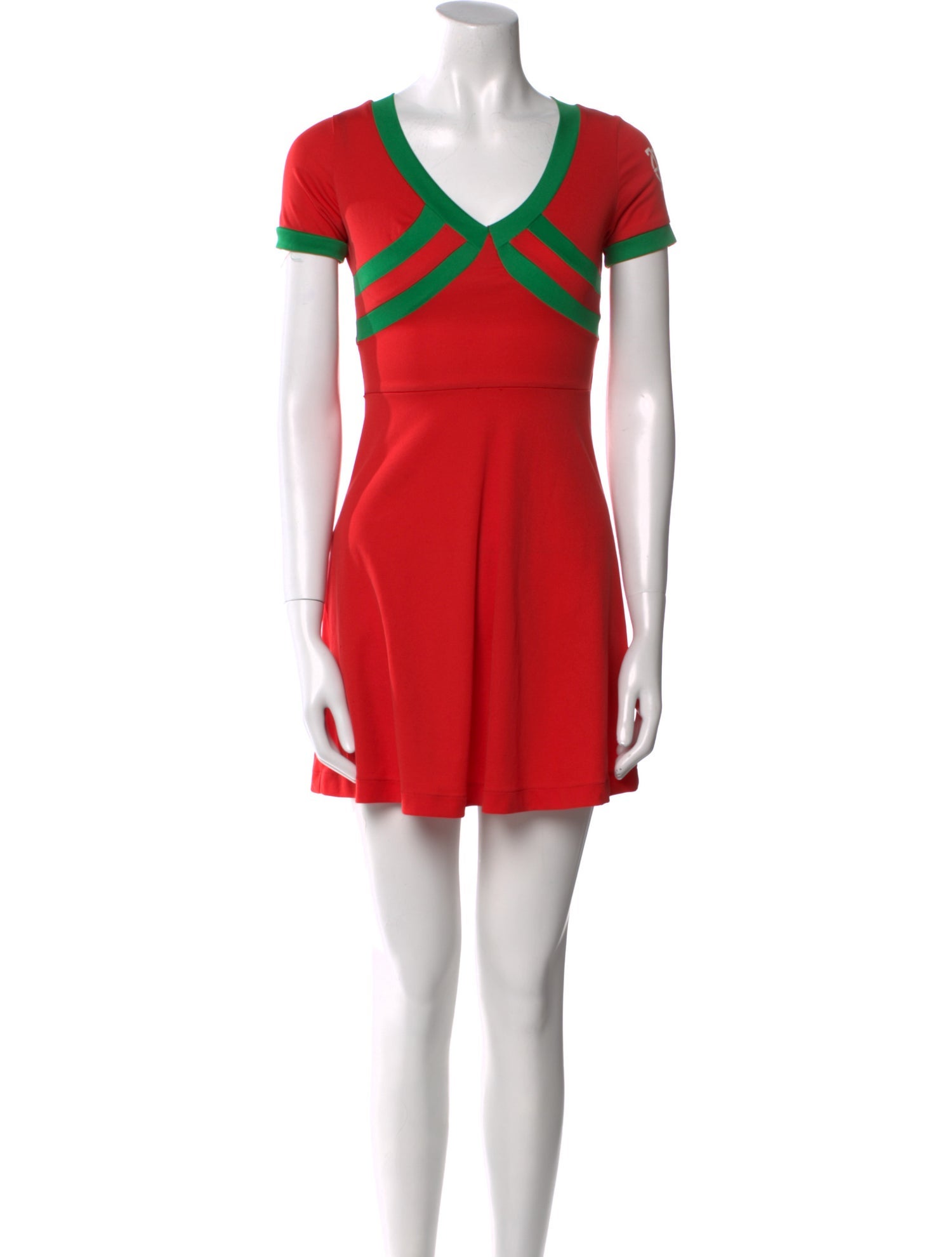 JPG Jeans V-Neck Mini Dress