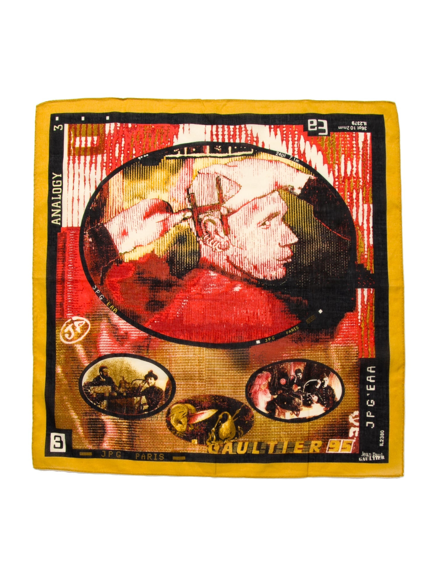 Jean Paul Gaultier Vintage 1990's Scarf