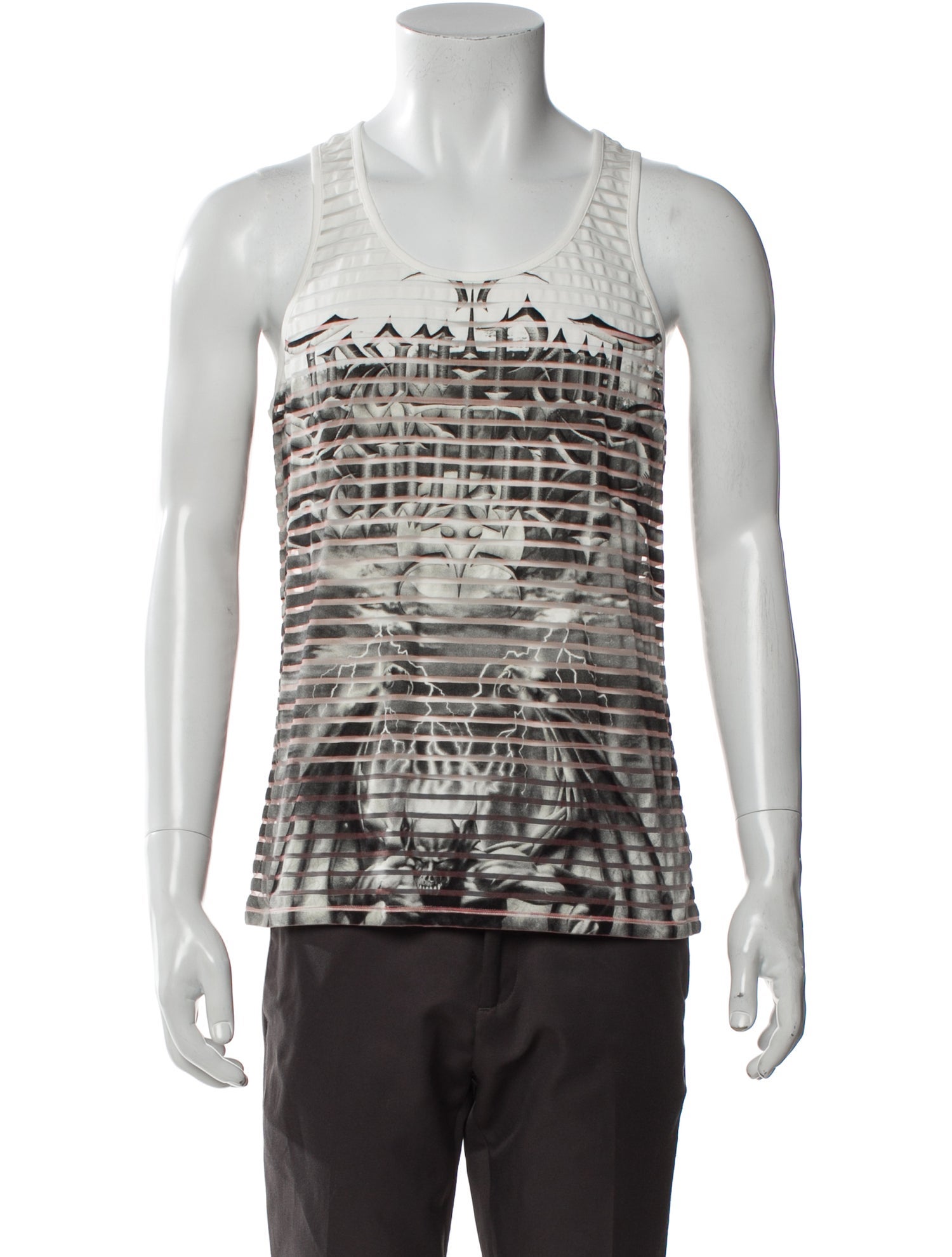 Jean Paul Gaultier Graphic Print Scoop Neck T-Shirt