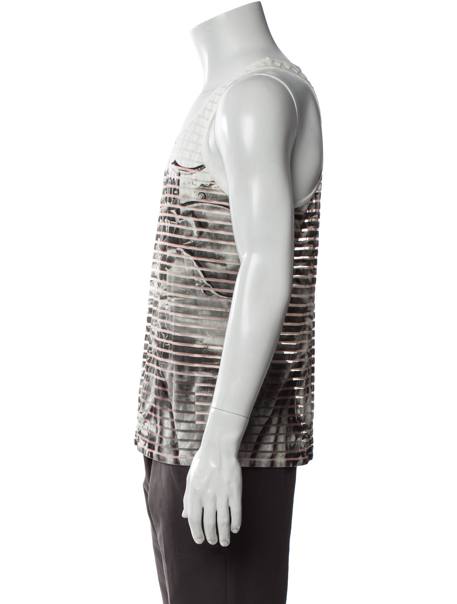 Jean Paul Gaultier Graphic Print Scoop Neck T-Shirt
