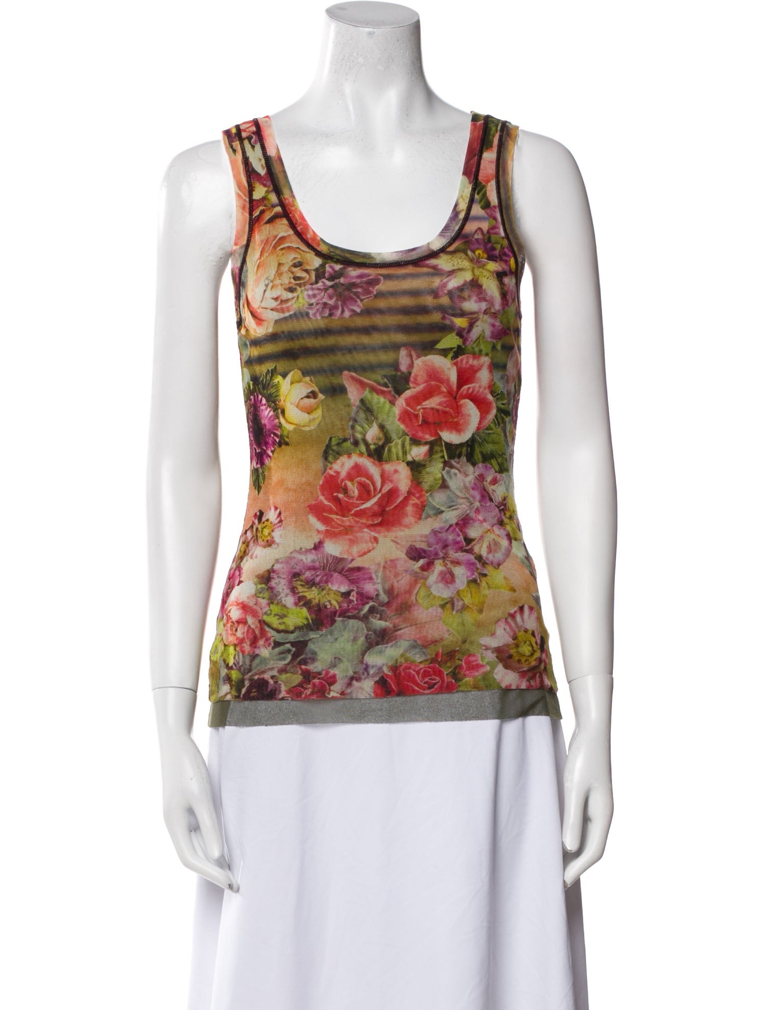 Jean Paul Gaultier Soleil Vintage Nylon Top
