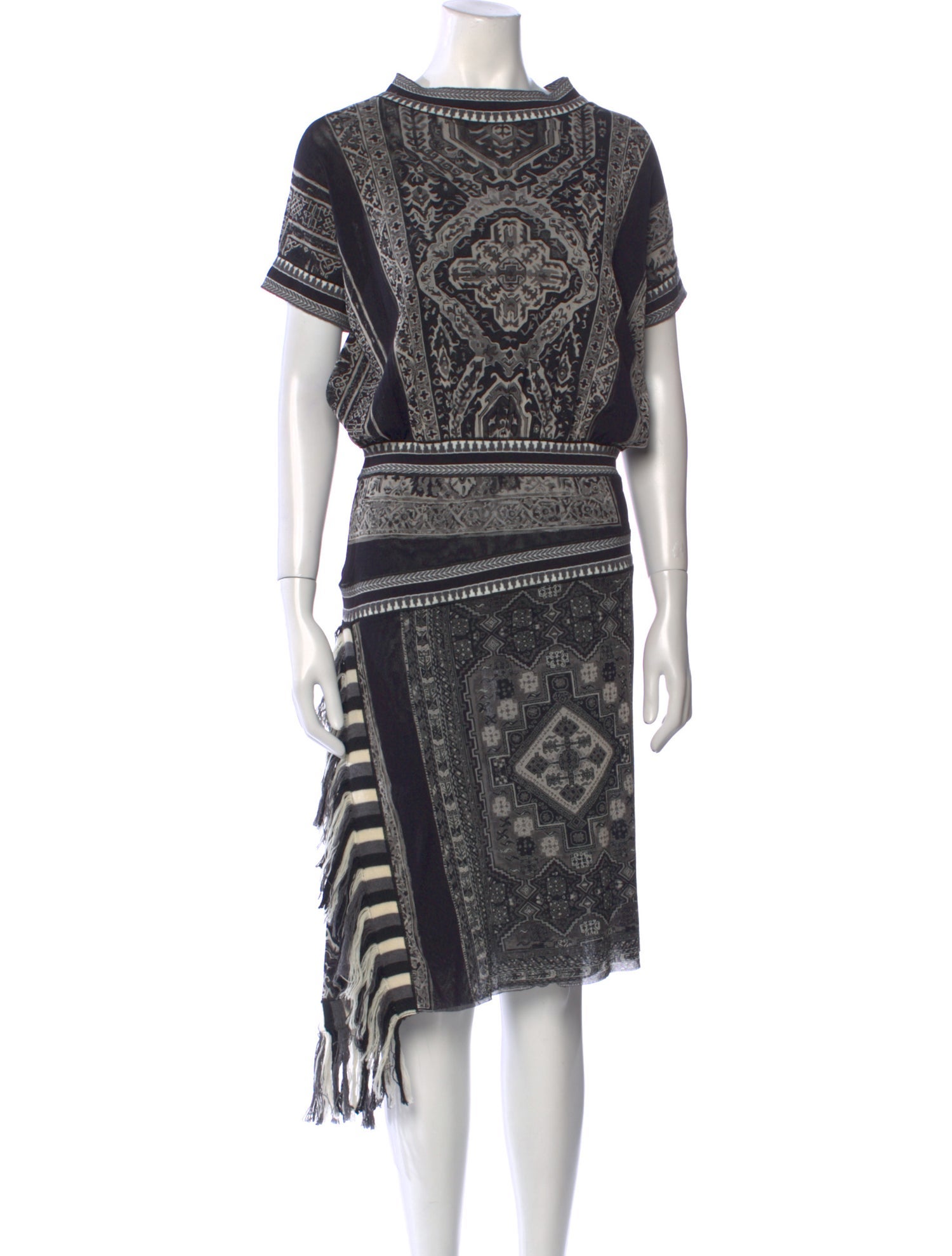 Jean Paul Gaultier Soleil Vintage Midi Length Dress