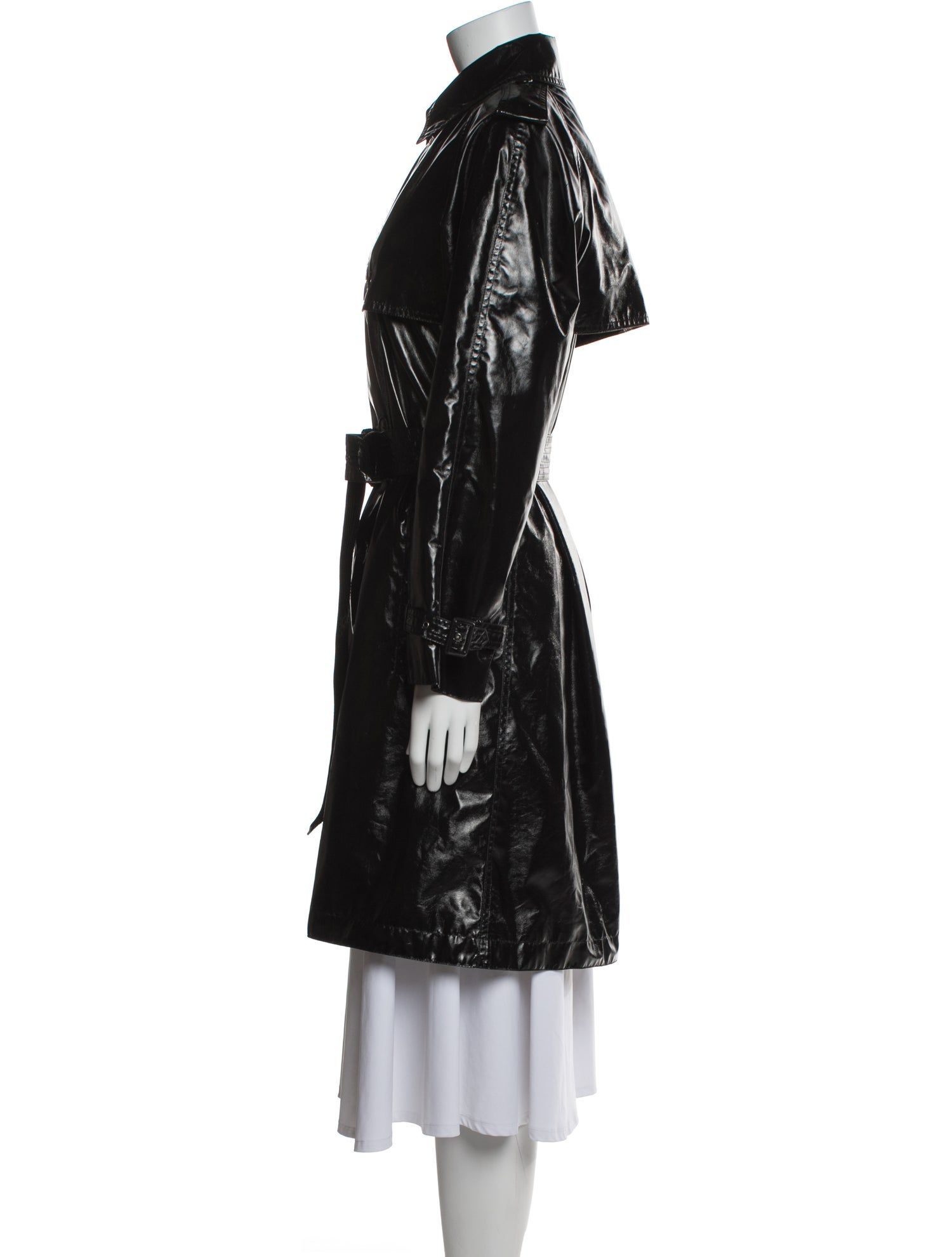 Jean Paul Gaultier Silk Trench Coat