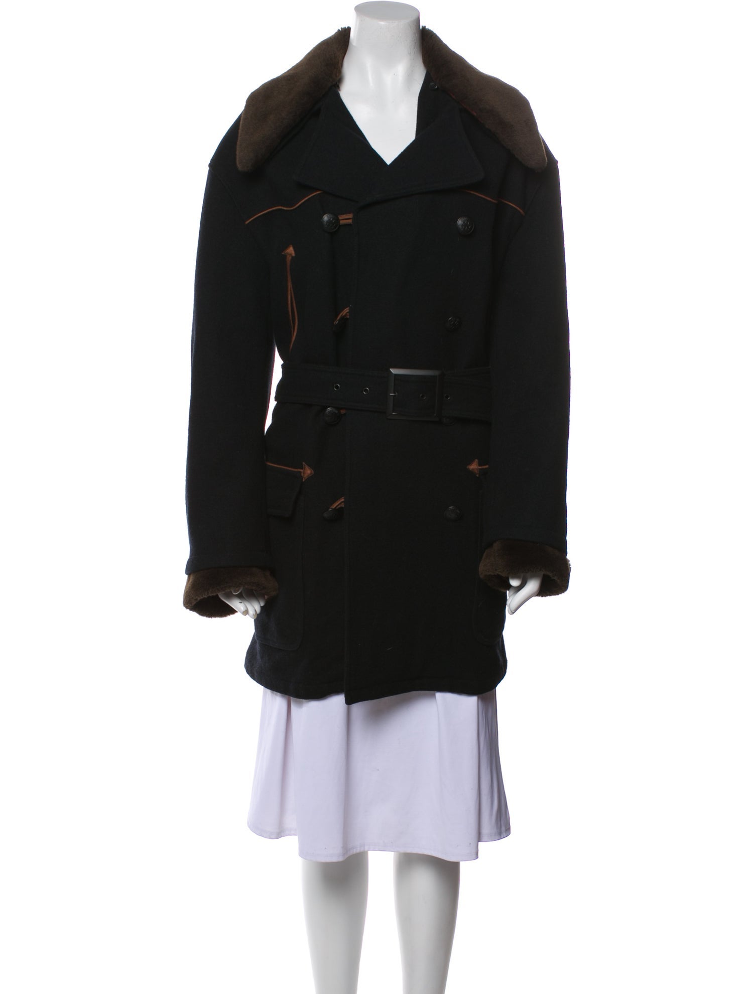 Gaultier Jeans Vintage 1990's Peacoat