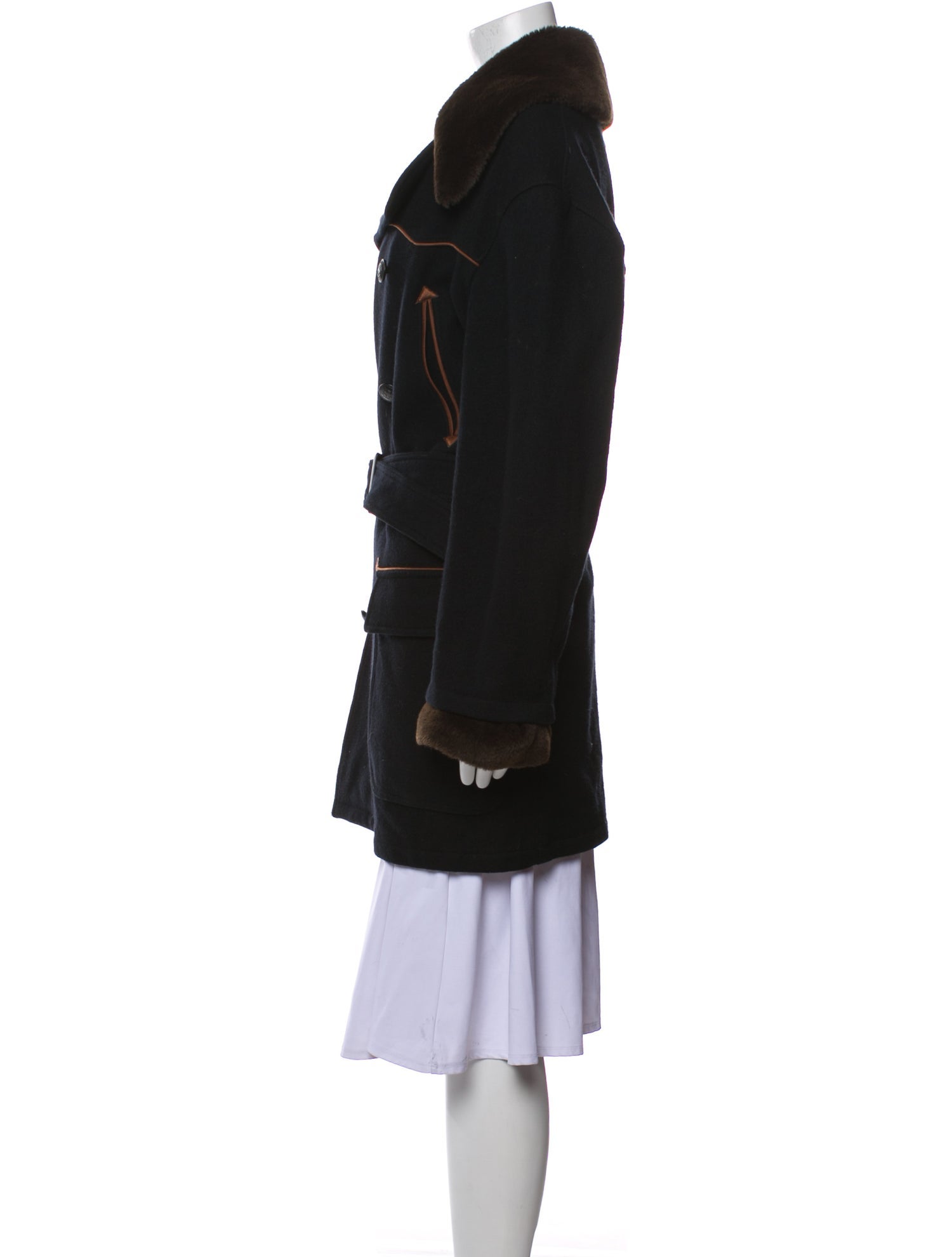 Gaultier Jeans Vintage 1990's Peacoat