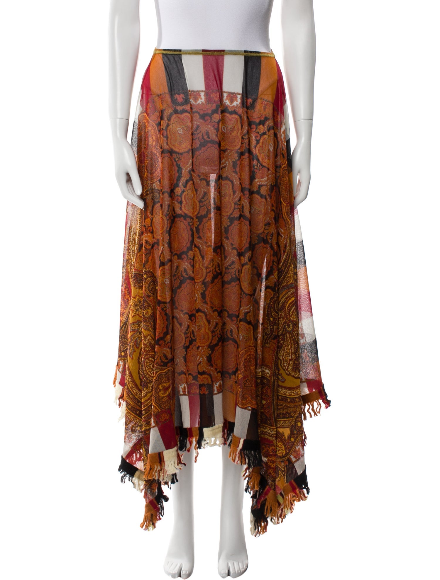 Jean Paul Gaultier Vintage Midi Length Skirt