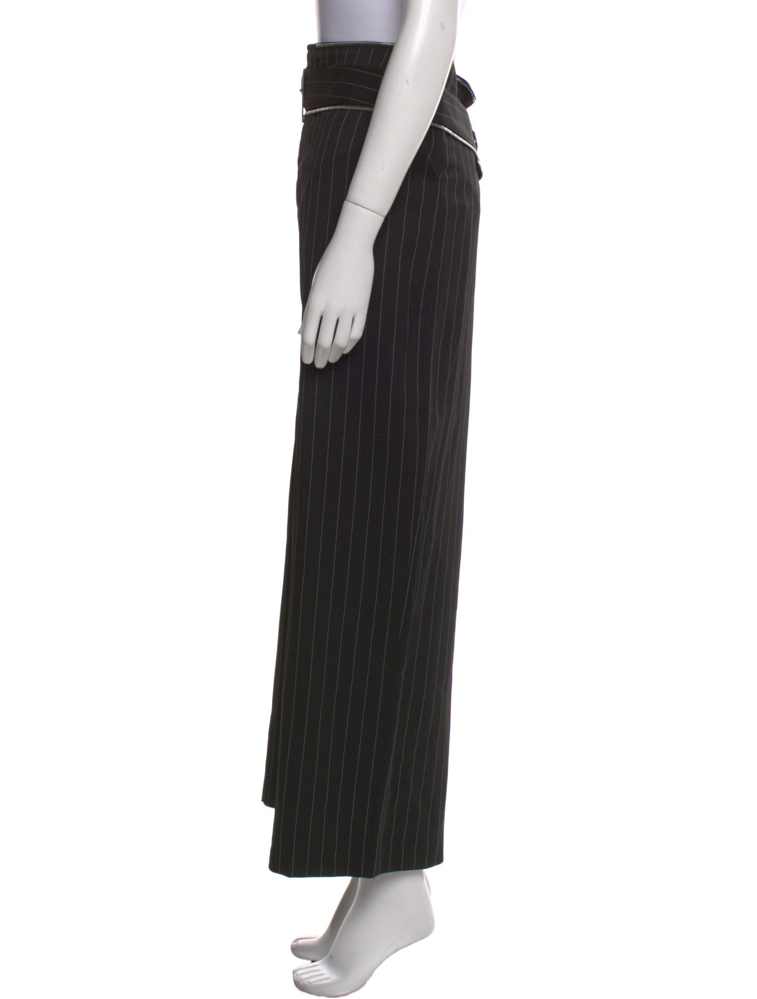Jean Paul Gaultier Wool Wide Leg Pants