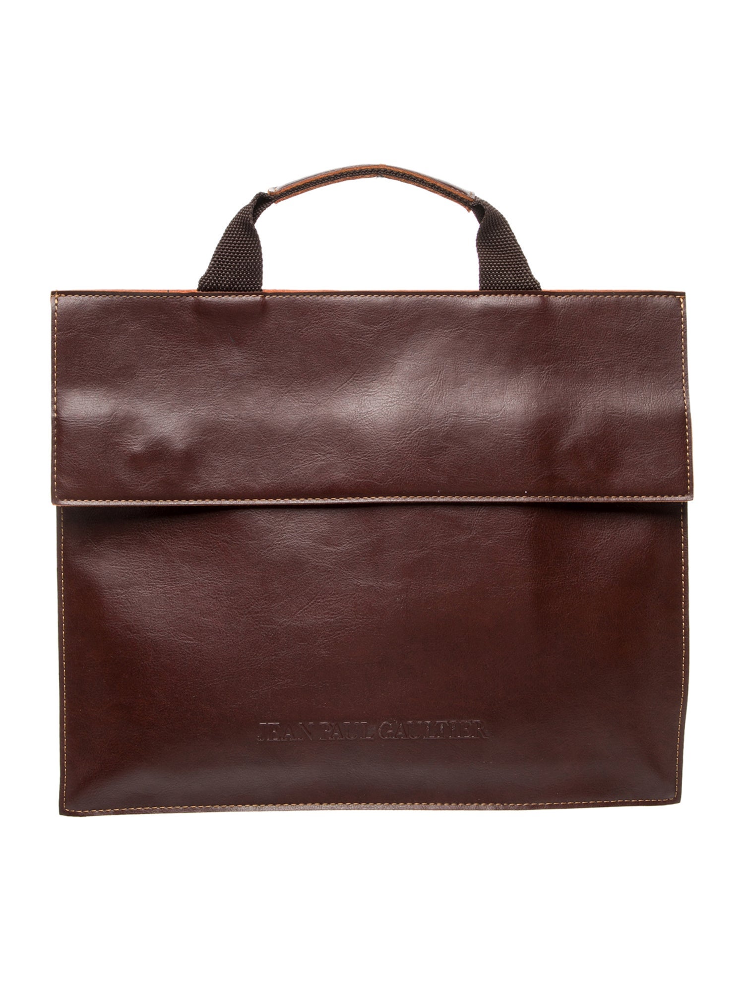 Jean Paul Gaultier Leather Briefcase