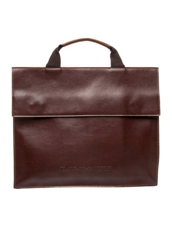 Jean Paul Gaultier Leather Briefcase
