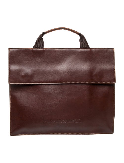Jean Paul Gaultier Leather Briefcase