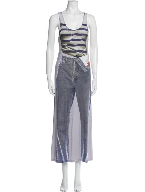 Jean Paul Gaultier Nylon Long Dress