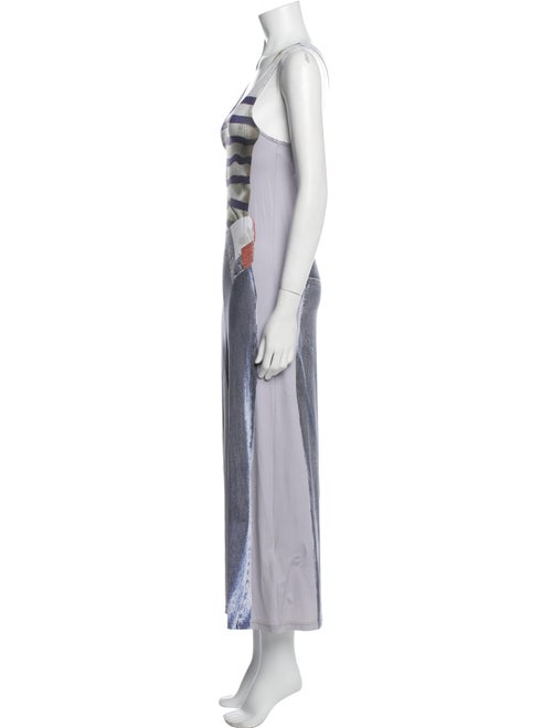 Jean Paul Gaultier Nylon Long Dress