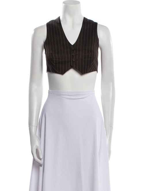Jean Paul Gaultier Striped Vest