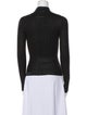Jean Paul Gaultier Merino Wool V-Neck Top