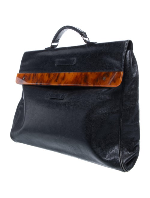 Jean Paul Gaultier Leather Briefcase