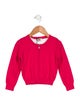 Jean Paul Gaultier Toddler Girls' Solid Knit Cardigan