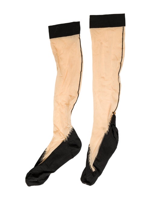 Jean Paul Gaultier x Wolford 1999 Illusion Knee-High Stockings