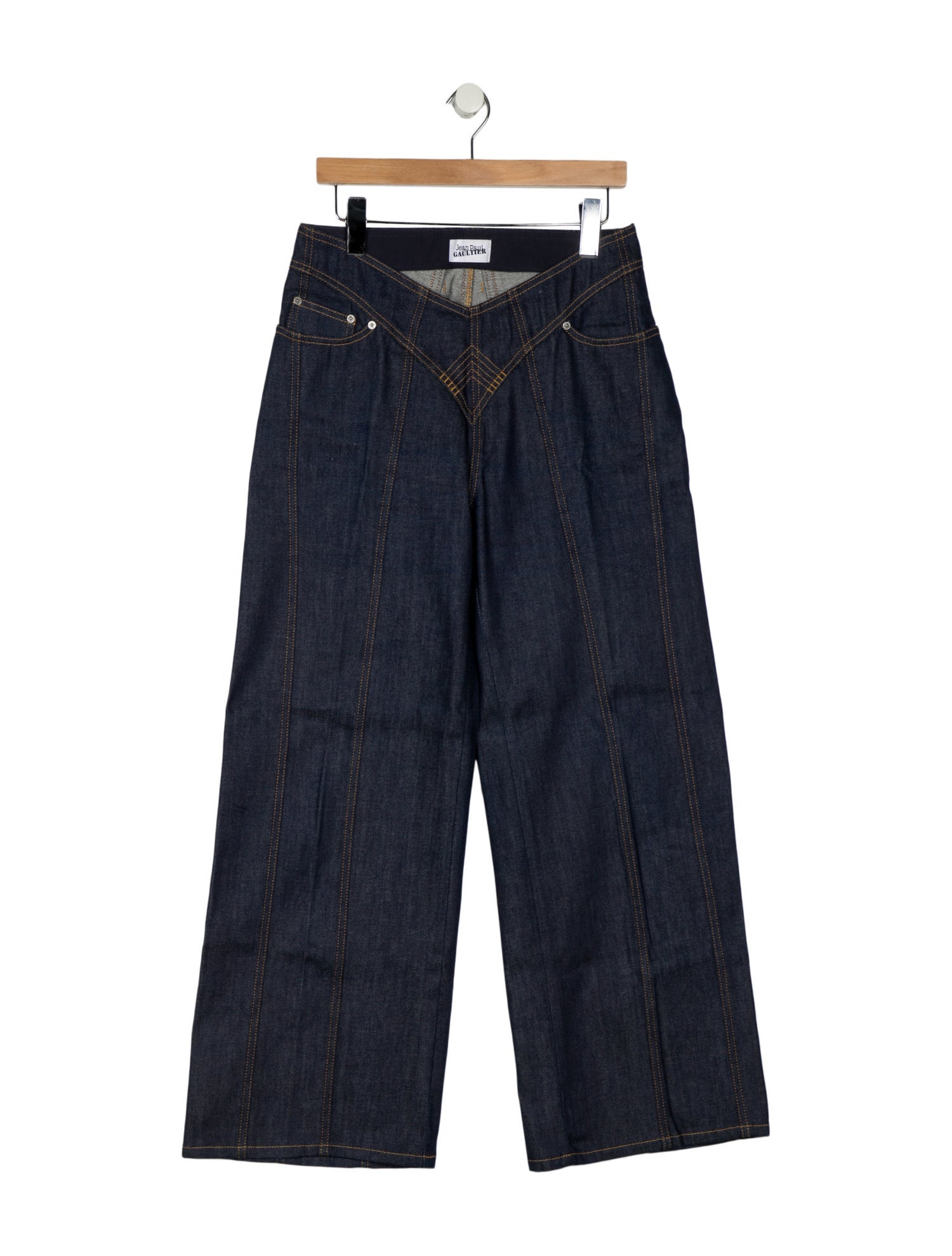 Jean Paul Gaultier High-Rise Wide Leg Jeans
