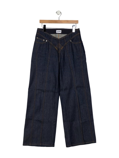Jean Paul Gaultier High-Rise Wide Leg Jeans