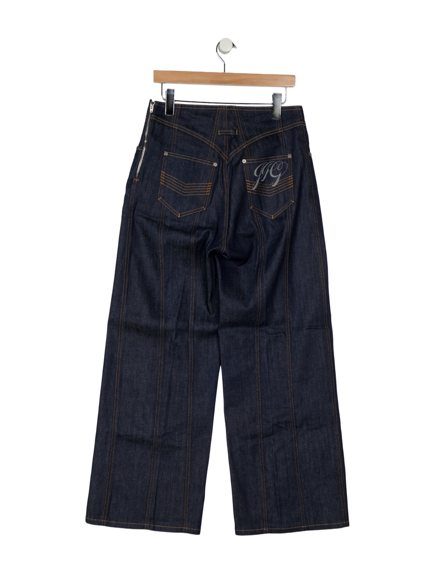 Jean Paul Gaultier High-Rise Wide Leg Jeans