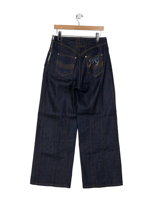 Jean Paul Gaultier High-Rise Wide Leg Jeans