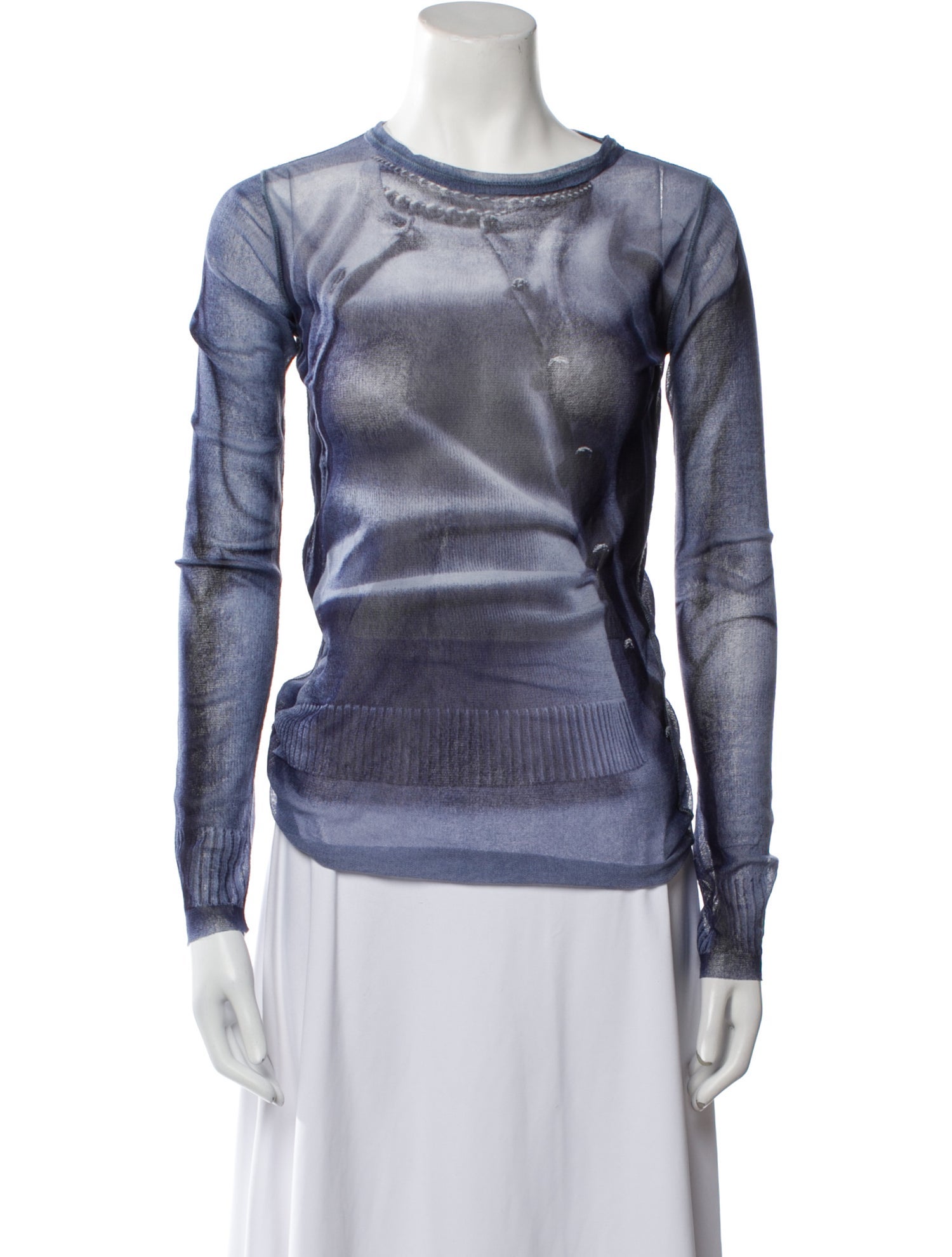 Jean Paul Gaultier Vintage Scoop Neck Top