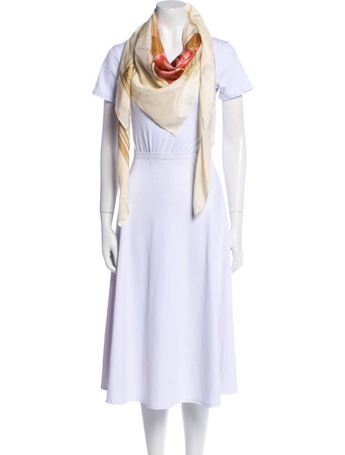 Jean Paul Gaultier Silk Printed Scarf