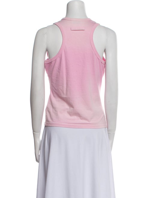 Jean Paul Gaultier Graphic Print Scoop Neck Top