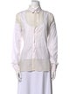 Jean Paul Gaultier Long Sleeve Button-Up Top
