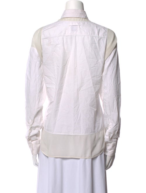 Jean Paul Gaultier Long Sleeve Button-Up Top